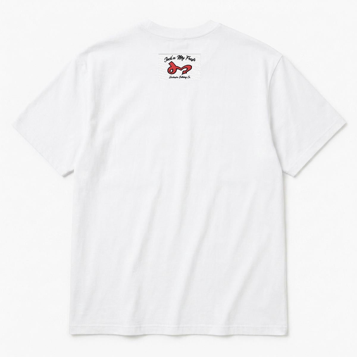 Jock'n My Fresh Men's Heavyweight Crew Neck T-Shirt|Embroidery