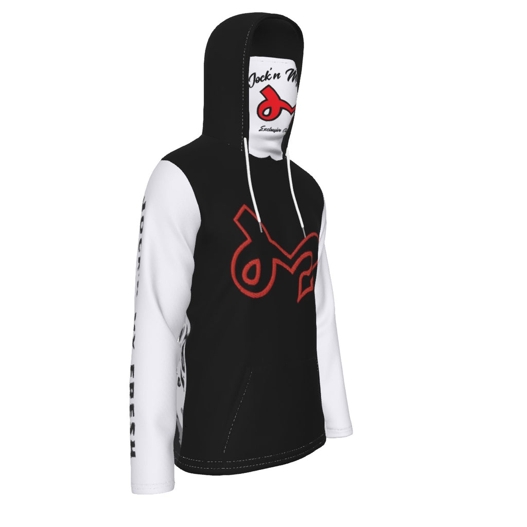 Jock'n My. Fresh Men's Pullover Hoodie With Mask