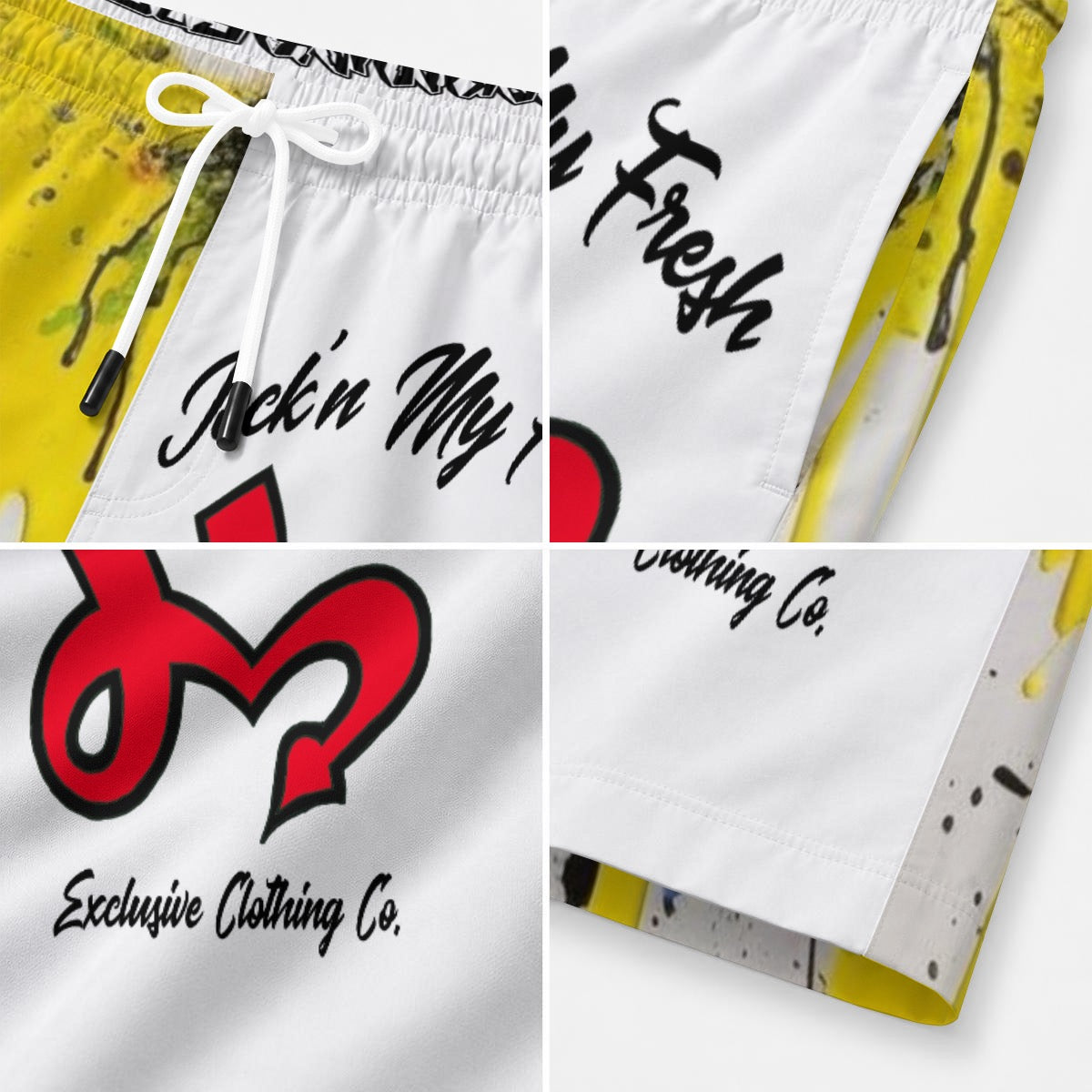 Jock'n My Fresh Men's Beach Shorts