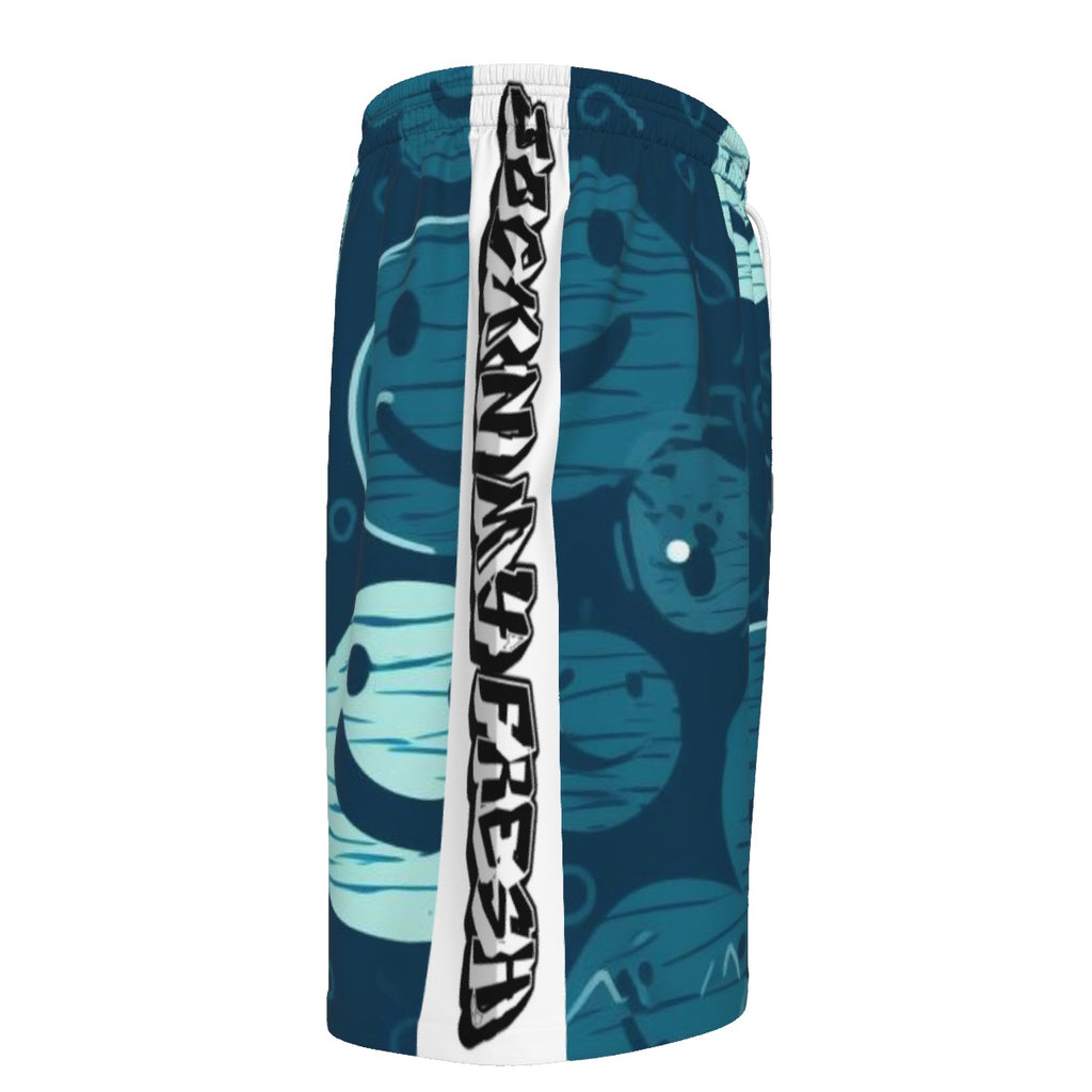 Jock'n My Fresh All-Over Print Men's Beach Shorts