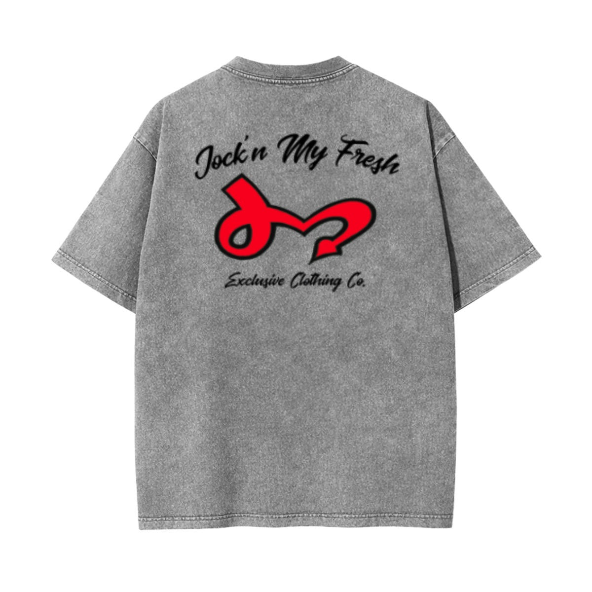 Jock'n My Fresh Washed Life Is A Lie Black/Silver T-shirt