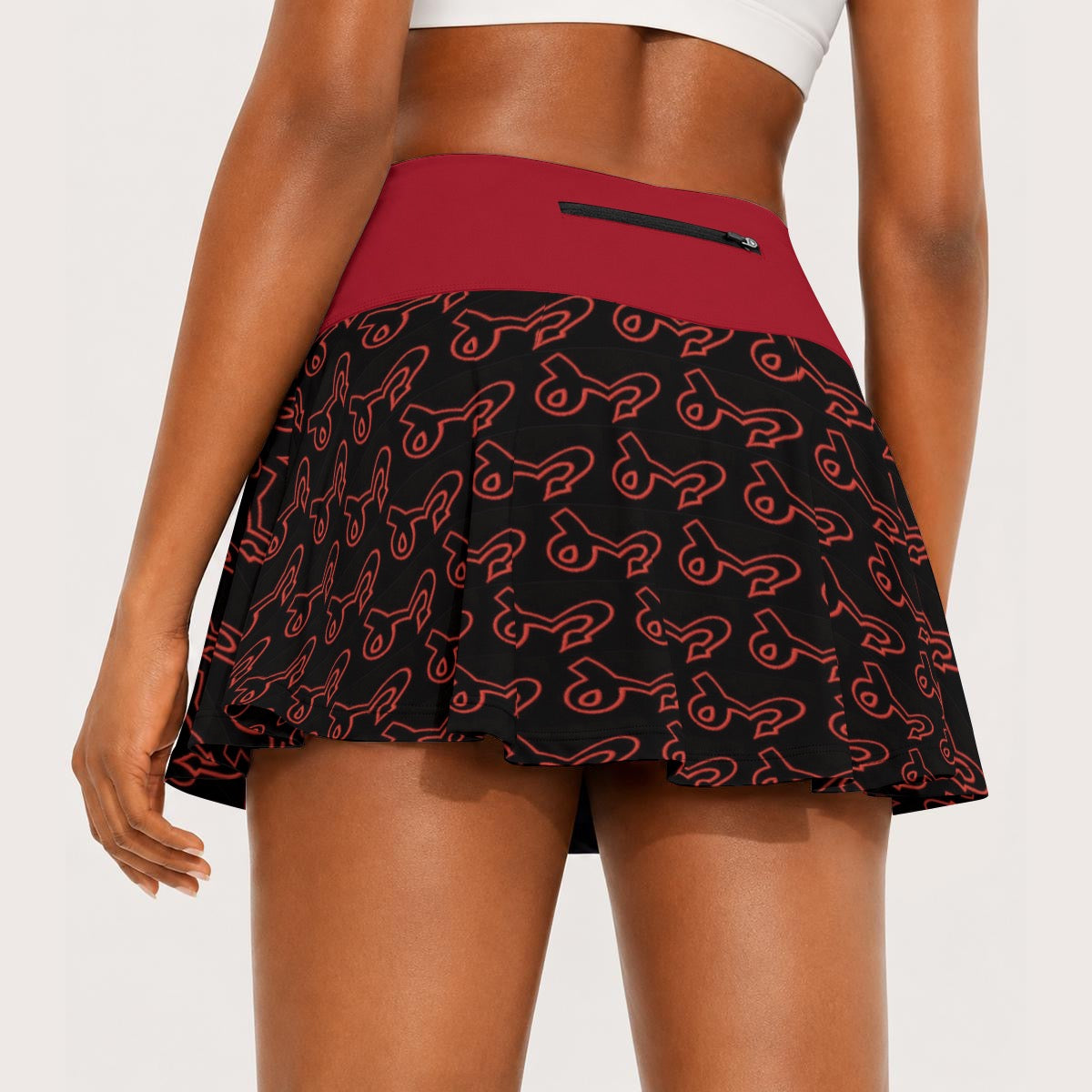 Jock'n My Fresh Print Women's Pleated Athletic Skort