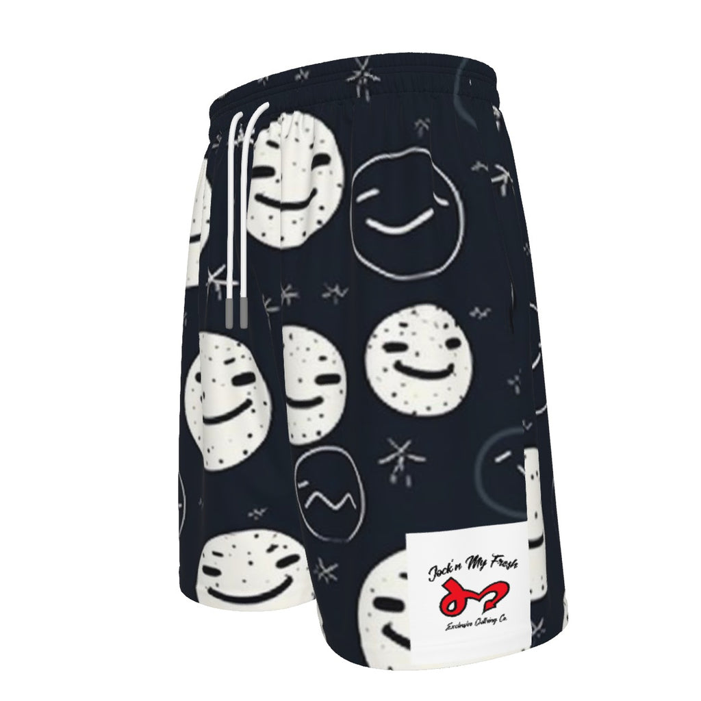 Jock'n My Fresh All-Over Print Men's Beach Shorts