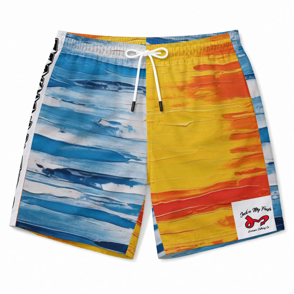 Jock'n My Fresh All-Over Print Men's Beach Shorts