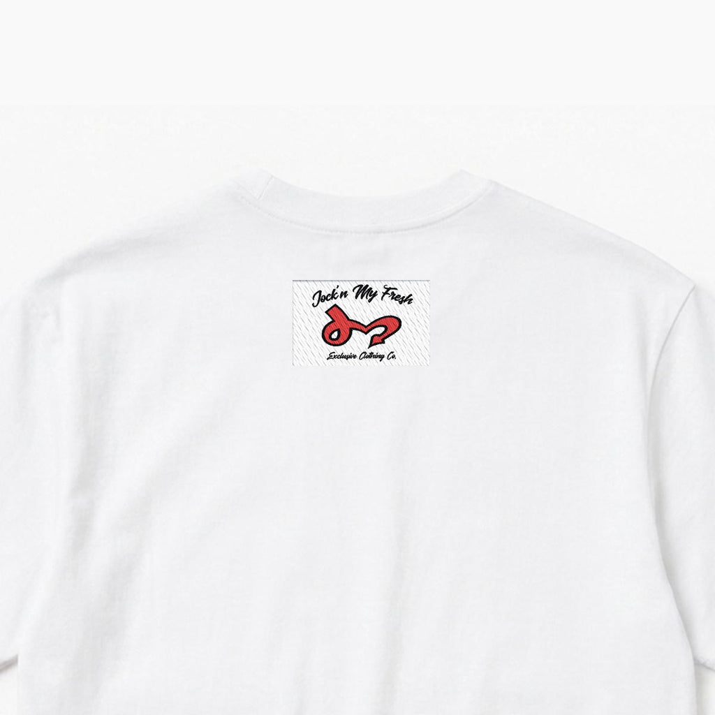 Jock'n My Fresh Men's Heavyweight Crew Neck T-Shirt|Embroidery