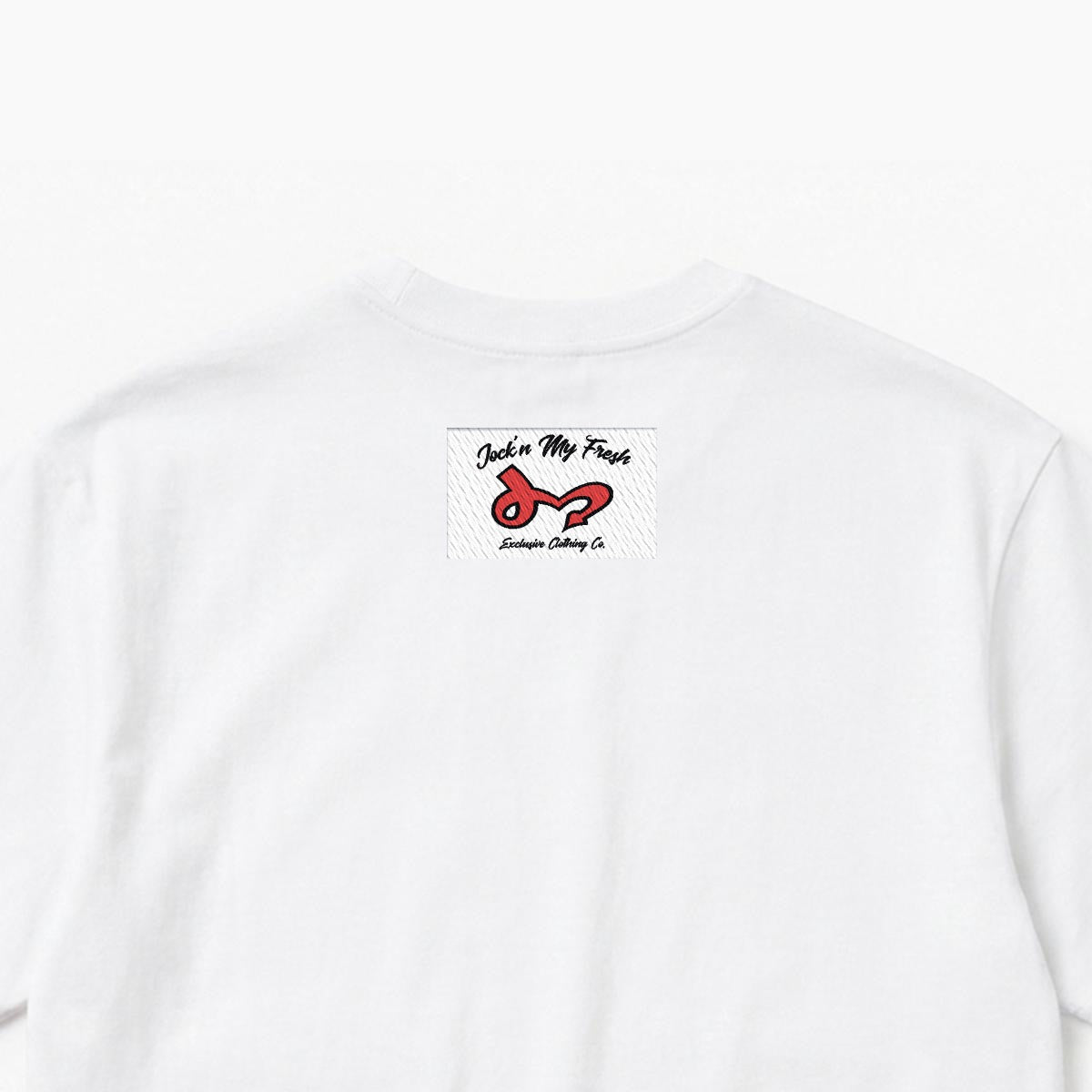 Jock'n My Fresh Men's Heavyweight Crew Neck T-Shirt|Embroidery
