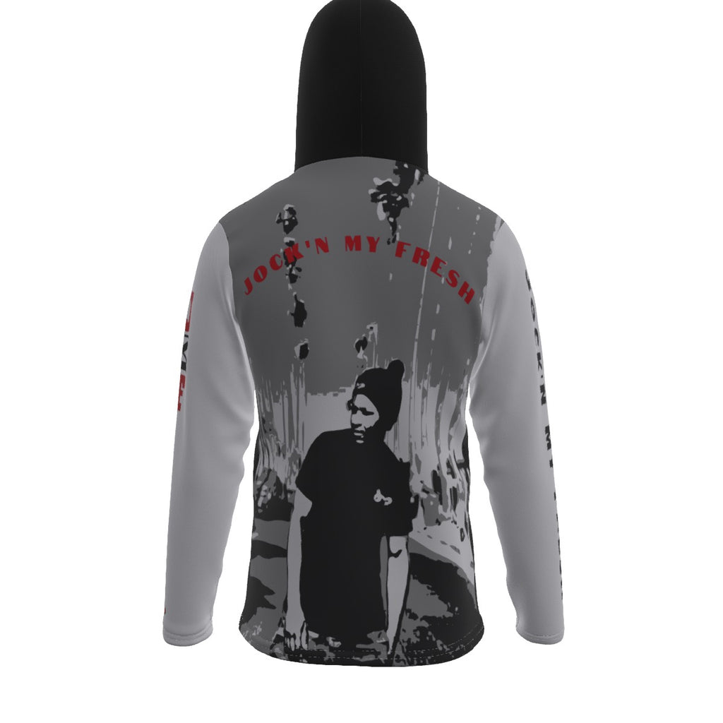 Jock'n My. Fresh Men's Pullover Hoodie With Mask