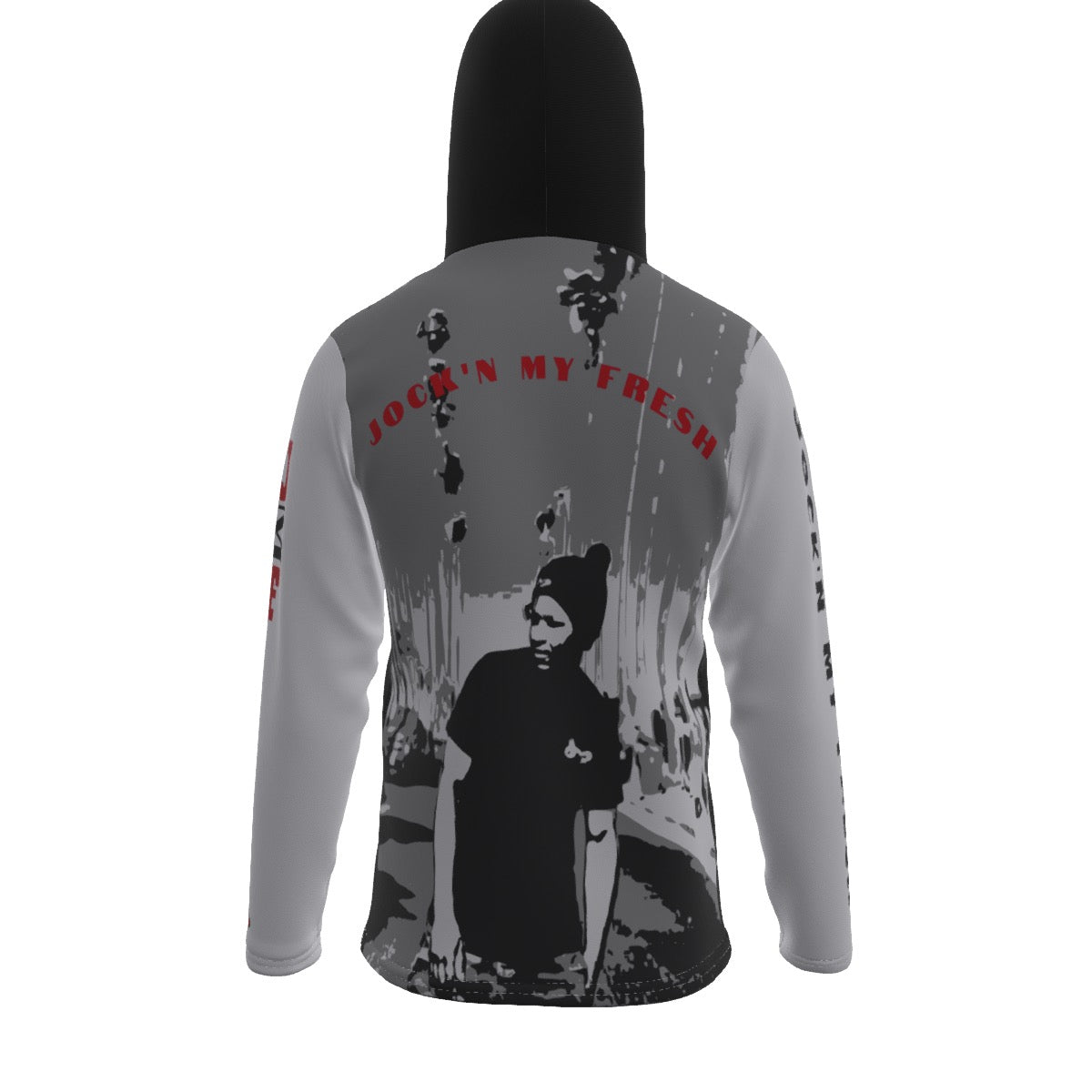 Jock'n My. Fresh Men's Pullover Hoodie With Mask