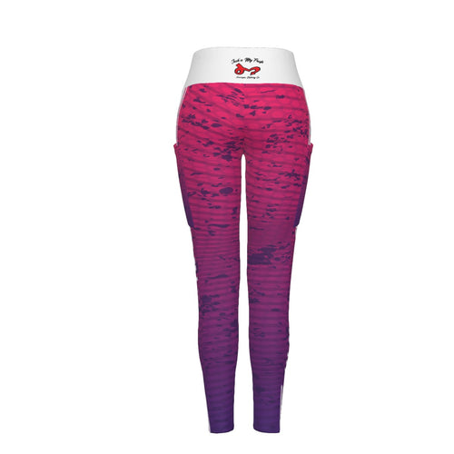 Jock' My Fresh Print Women's High Waist Leggings With Side Pocket